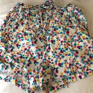 Floral shorts